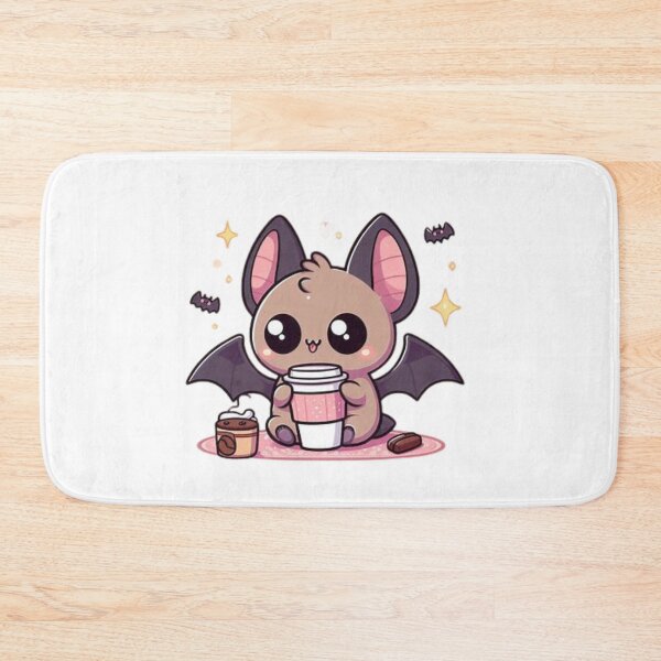 Item preview, bat with coffee designed and sold by Eternalski.