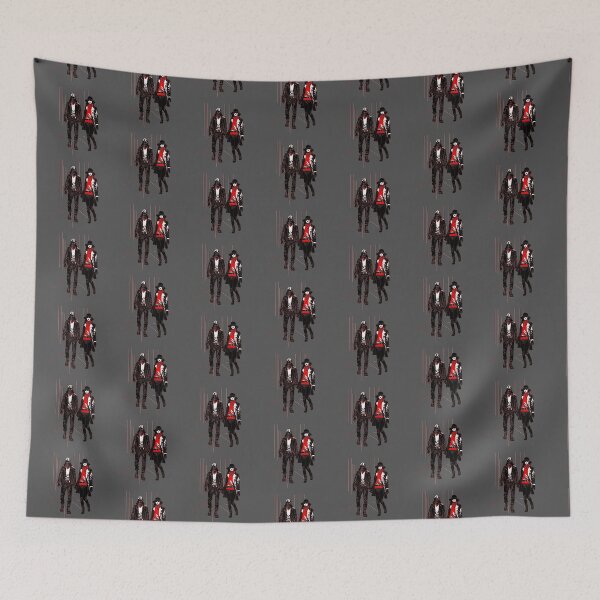 Item preview, Cyberpunk Duo in Striking Red and Black designed and sold by 4rpixs.