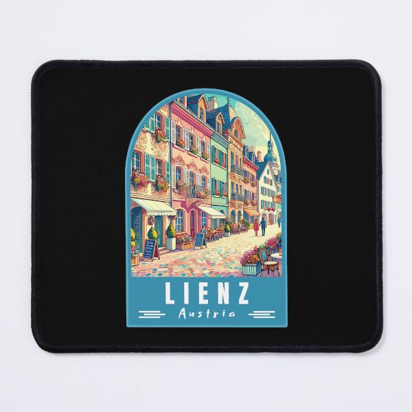 Item preview, Lienz in Tirol Austria Retro Art Travel Emblem designed and sold by MaateoDesign.