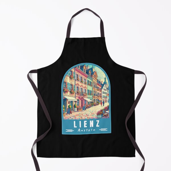 Item preview, Lienz in Tirol Austria Retro Art Travel Emblem designed and sold by MaateoDesign.