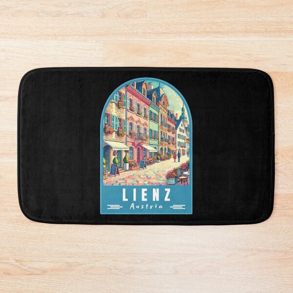 Item preview, Lienz in Tirol Austria Retro Art Travel Emblem designed and sold by MaateoDesign.