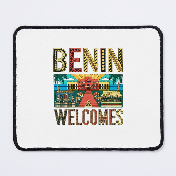 Item preview, Benin Welcomes Flag Map Porto-Novo, Cotonou, Voodoo, designed and sold by AnimalsDH305.