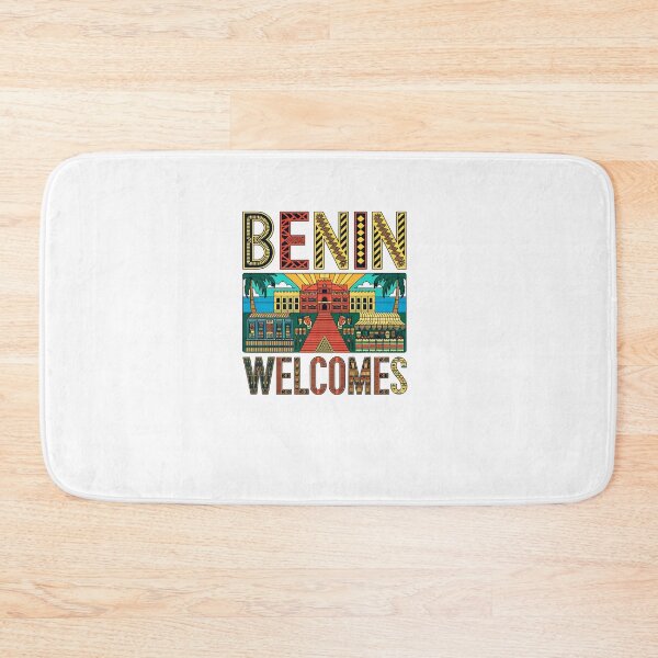 Item preview, Benin Welcomes Flag Map Porto-Novo, Cotonou, Voodoo, designed and sold by AnimalsDH305.