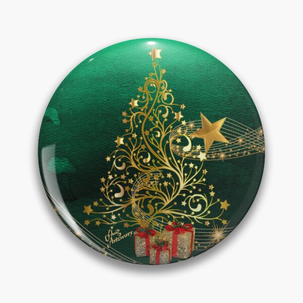 Item preview, Christmas Cheer in Gold designed and sold by Fluid Artzworx.