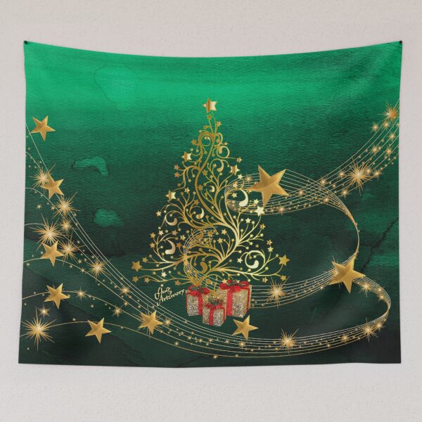 Item preview, Christmas Cheer in Gold designed and sold by Fluid Artzworx.