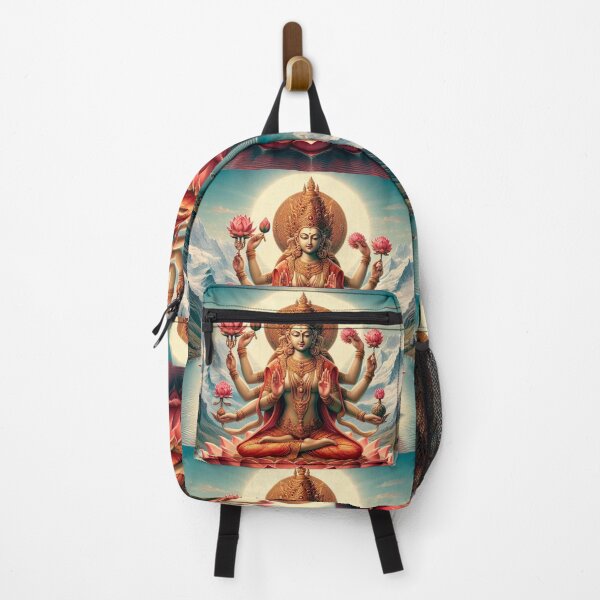Item preview, Goddess Kamala: Embodiment of Auspiciousness and Abundance designed and sold by myabstractart _RB.