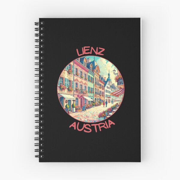 Item preview, Lienz in Tirol Austria Retro Art Travel Emblem designed and sold by MaateoDesign.