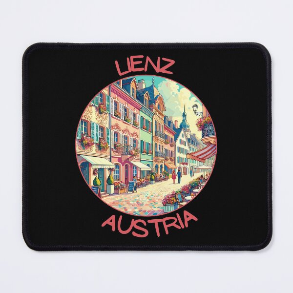 Item preview, Lienz in Tirol Austria Retro Art Travel Emblem designed and sold by MaateoDesign.
