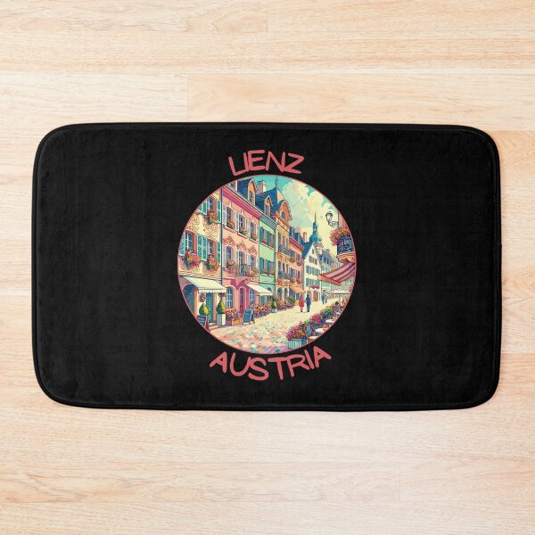 Item preview, Lienz in Tirol Austria Retro Art Travel Emblem designed and sold by MaateoDesign.