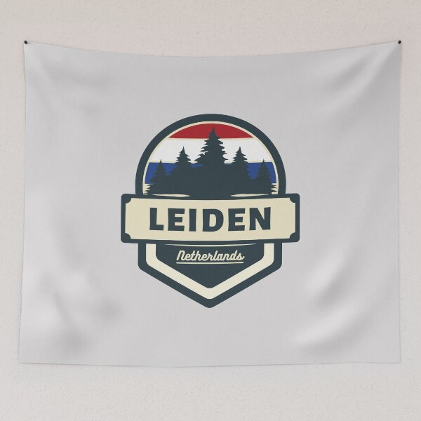 Item preview, Leiden Netherlands Retro Vintage Badge designed and sold by World Designs.