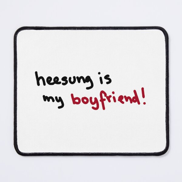 Item preview, heesung is my boyfriend, enhypen designed and sold by kattcherry.