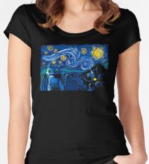 Starry Berk Women's Fitted Scoop T-Shirt