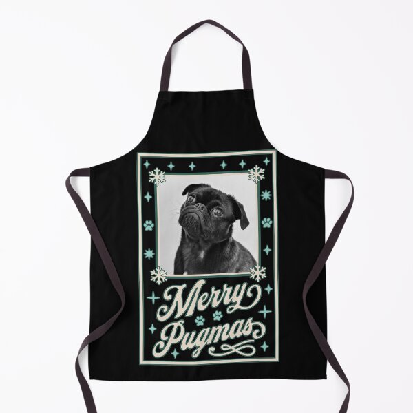 Item preview, Merry Pugmas Christmas Pug designed and sold by DomTeesHaven.