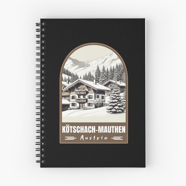 Item preview, Kötschach-Mauthen in Carinthia Austria Retro Art Travel Emblem designed and sold by MaateoDesign.