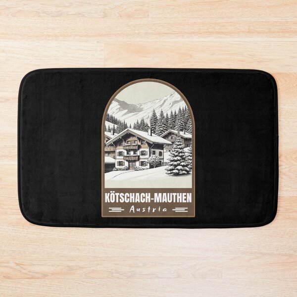 Item preview, Kötschach-Mauthen in Carinthia Austria Retro Art Travel Emblem designed and sold by MaateoDesign.