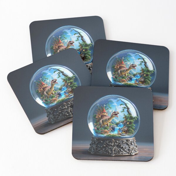 Item preview, dinosaur, snow globe designed and sold by jkrphoto.