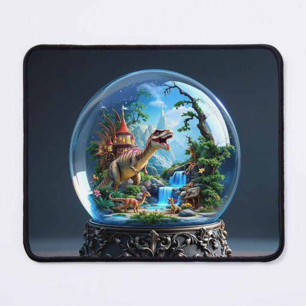 Item preview, dinosaur, snow globe designed and sold by jkrphoto.