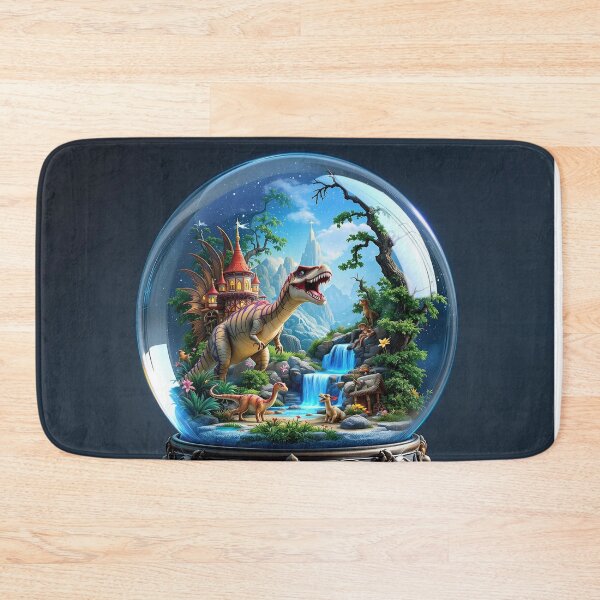 Item preview, dinosaur, snow globe designed and sold by jkrphoto.