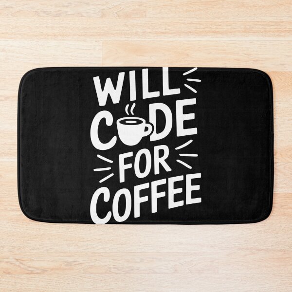 Item preview, Programming Enthusiast Will Code for Coffee designed and sold by InsanseCreation.