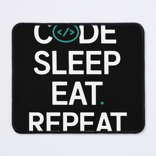 Item preview, Funny Code Sleep Eat Repeat Graphic designed and sold by InsanseCreation.
