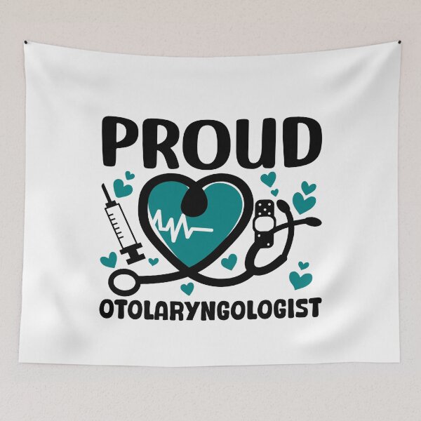Item preview, Proud Otolaryngologist Doctor ENT Specialist designed and sold by Stick-Artistry.