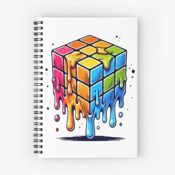 Item preview, Rubiks Cube in heat, Melt, Retro, designed and sold by Fleetwood1994.