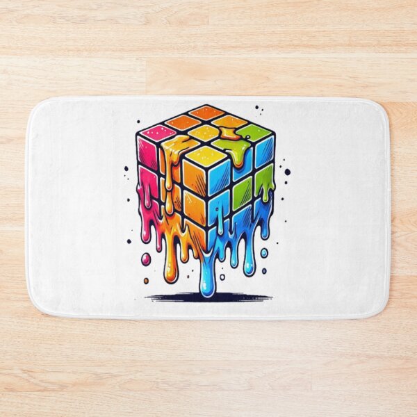 Item preview, Rubiks Cube in heat, Melt, Retro, designed and sold by Fleetwood1994.