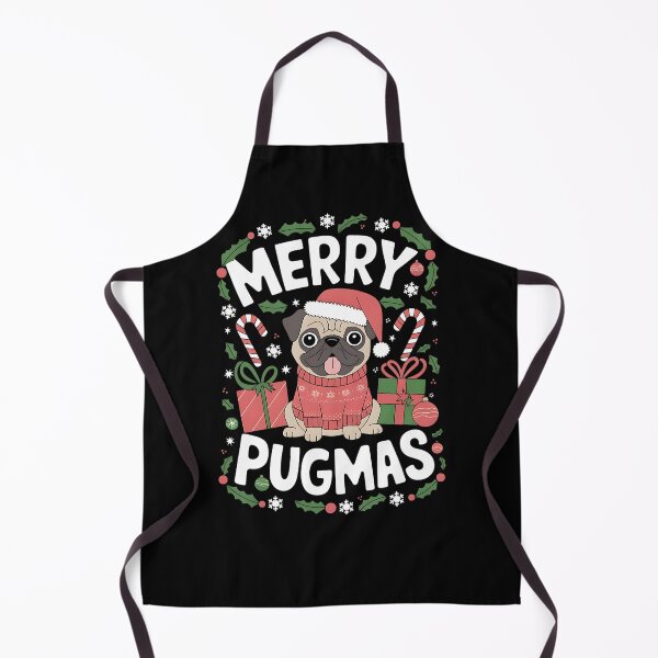 Item preview, Merry Pugmas Christmas Pug designed and sold by DomTeesHaven.