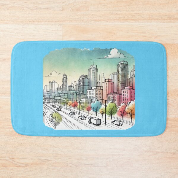 Item preview,  Islington & Bloor: 3D Cityscape from West to East , designed and sold by PaintMeWorld.