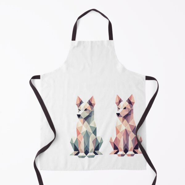 Item preview, Geometric Canine Duo designed and sold by becauseturkey.