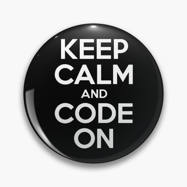 Item preview, Inspirational Keep Calm and Code On designed and sold by InsanseCreation.