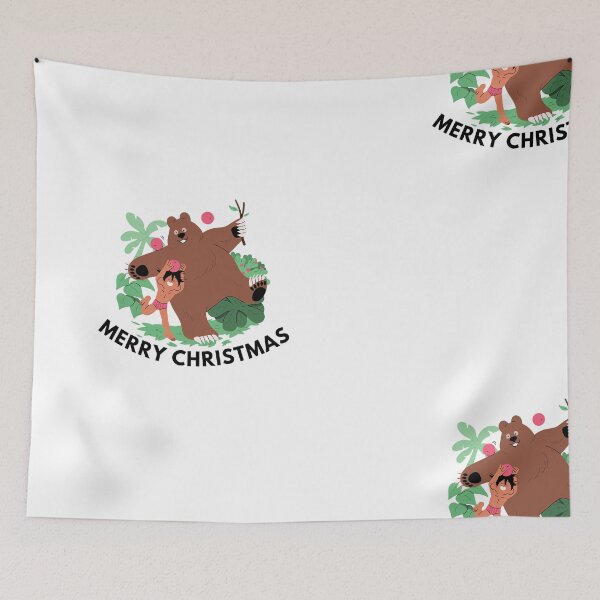 Item preview, Jungle Companions: Merry Christmas Wishes designed and sold by SRtees20.