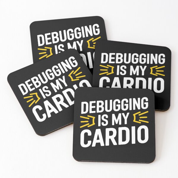 Item preview, Debugging Is My Cardio Funny designed and sold by InsanseCreation.