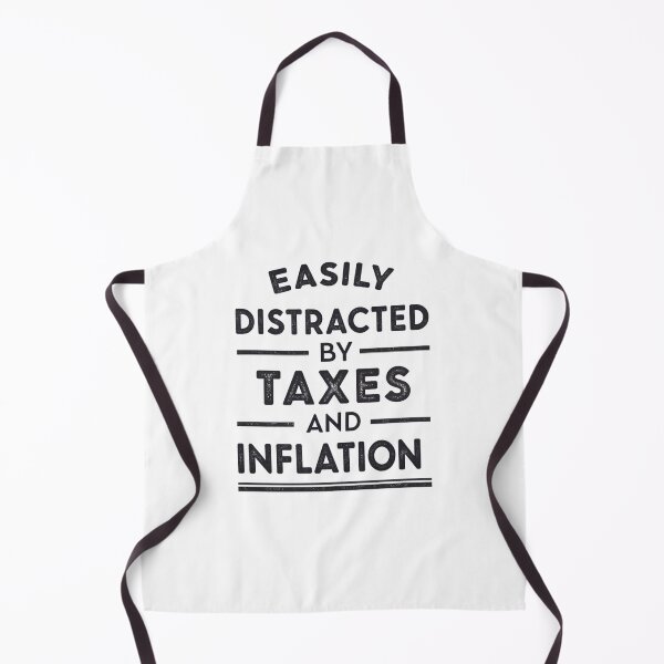 Item preview, Easily Distracted by Tax Fees and Inflation - Humorous Financial Stress Design designed and sold by Colorful-Garden.