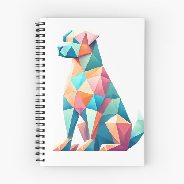 Item preview, Vibrant Geometric Dog designed and sold by becauseturkey.