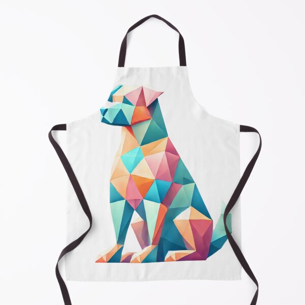 Item preview, Vibrant Geometric Dog designed and sold by becauseturkey.