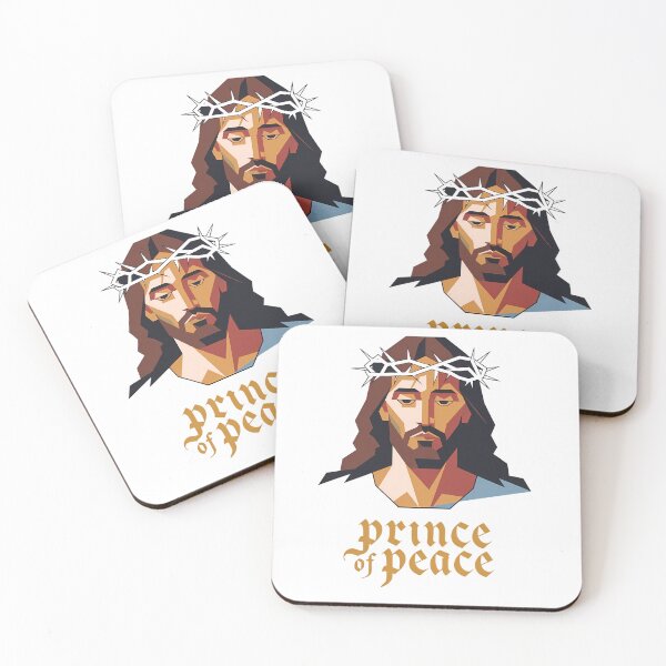 Item preview, Geometric Jesus Art – Prince of Peace designed and sold by ZetaDream.