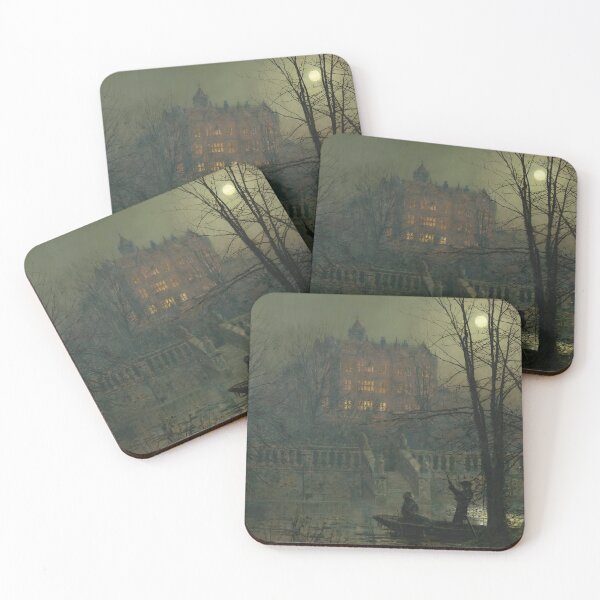 Item preview, Under the Moonbeams - John Atkinson Grimshaw designed and sold by darkgothicart.