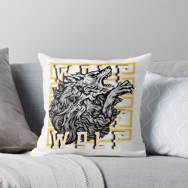Artikelvorschau, „Majestätische Wolfskunst | Illustration eines einsamen Wolfs | Design eines wilden Geistes | Wildes und freies Wolfskunstwerk“ entworfen und verkauft von MagicInk2000.