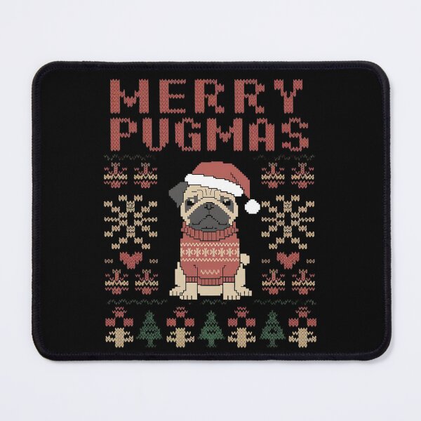 Item preview, Merry Pugmas Christmas Pug designed and sold by DomTeesHaven.