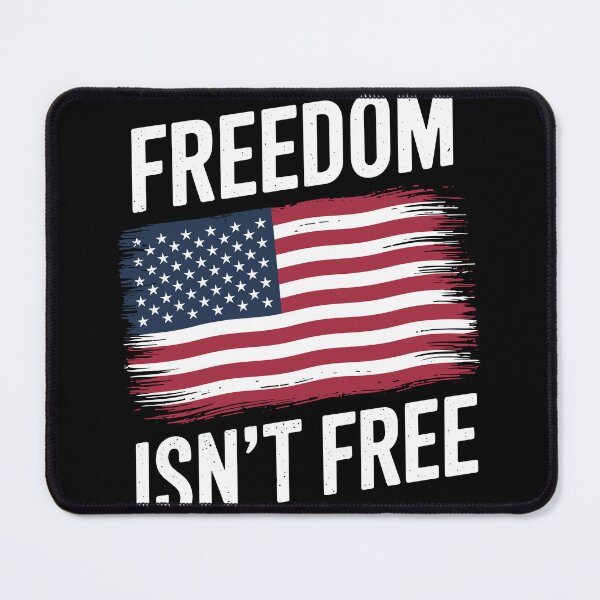 Item preview, Patriotic American Flag Freedom Isn't Free designed and sold by InsanseCreation.