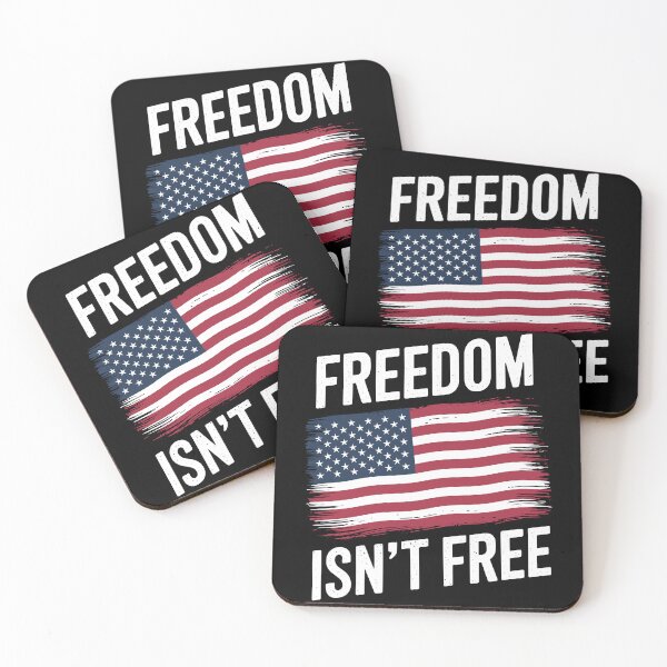 Item preview, Patriotic American Flag Freedom Isn't Free designed and sold by InsanseCreation.