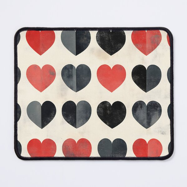 Item preview, Colorful heart pattern canvas designed and sold by anytka.