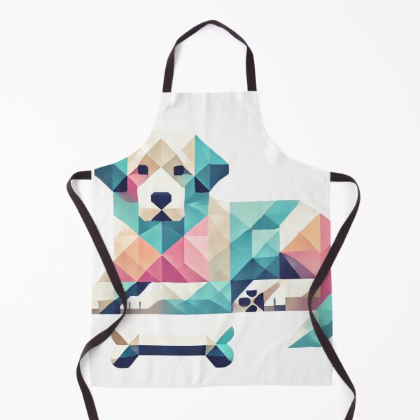 Item preview, Geometric Dog with a Bone designed and sold by becauseturkey.