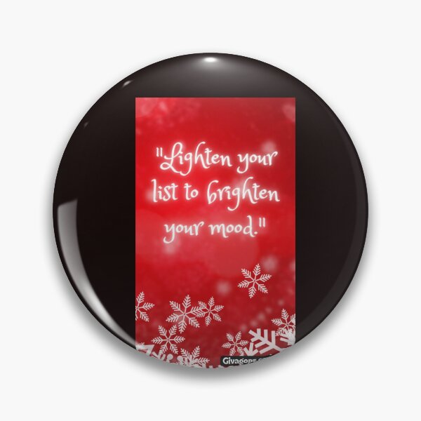 Item preview, "Lighten your list to brighten your mood." designed and sold by CUTESTUFFnow.