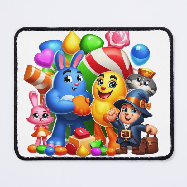 Item preview, Candy Crush Vibrant Gamer T-Shirt designed and sold by nicnacc.