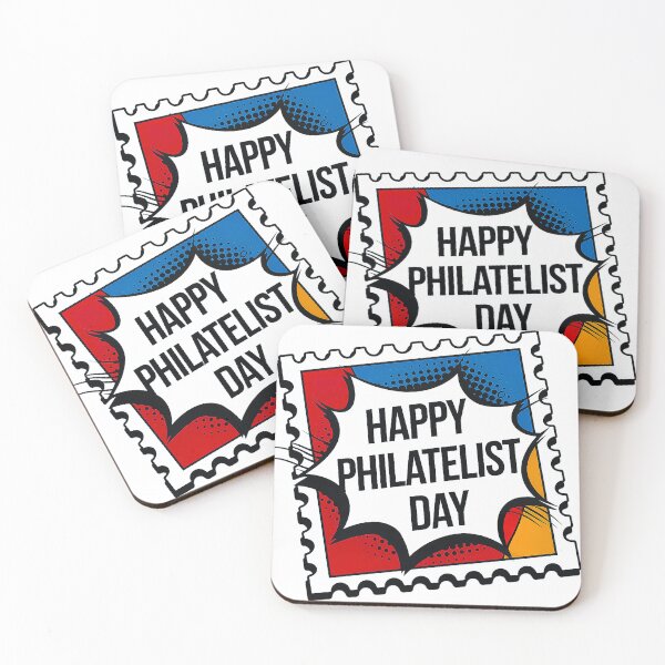 Item preview, Happy Philatelist Day Comic Celebration designed and sold by Amanda's Factory.