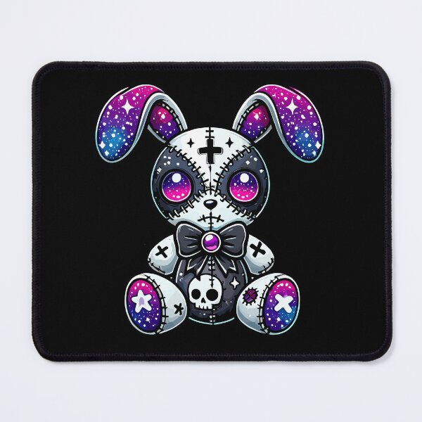 Item preview, Whimsical Galaxy Voodoo Bunny Doll - Cosmic Enchantment designed and sold by Kawaii-n-Spice.