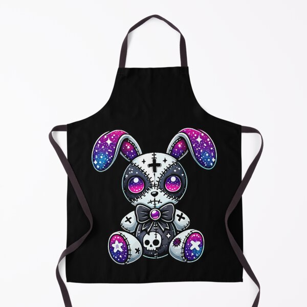Item preview, Whimsical Galaxy Voodoo Bunny Doll - Cosmic Enchantment designed and sold by Kawaii-n-Spice.