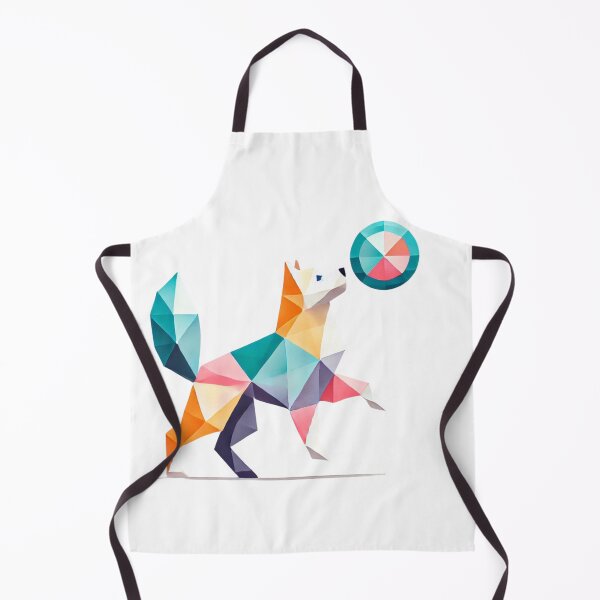 Item preview, Playful Geometric Dog designed and sold by becauseturkey.